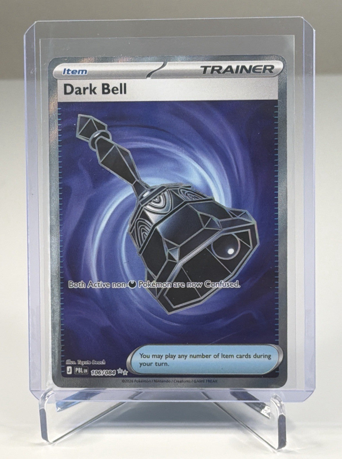 Pokemon TCG ME05: Pitch Black Dark Bell 106/084 Ultra Rare NM Near Mint