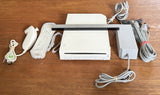 Nintendo Wii Console RVL-001 Complete Tested GC Compatible W/ 12 Download Games