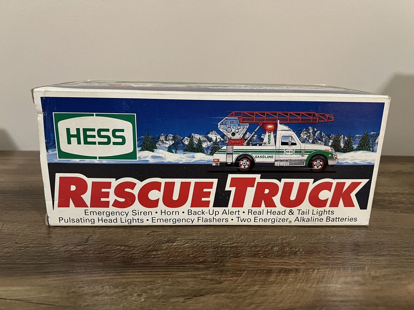 Vintage 1994 Hess Rescue Truck - New In Original Box