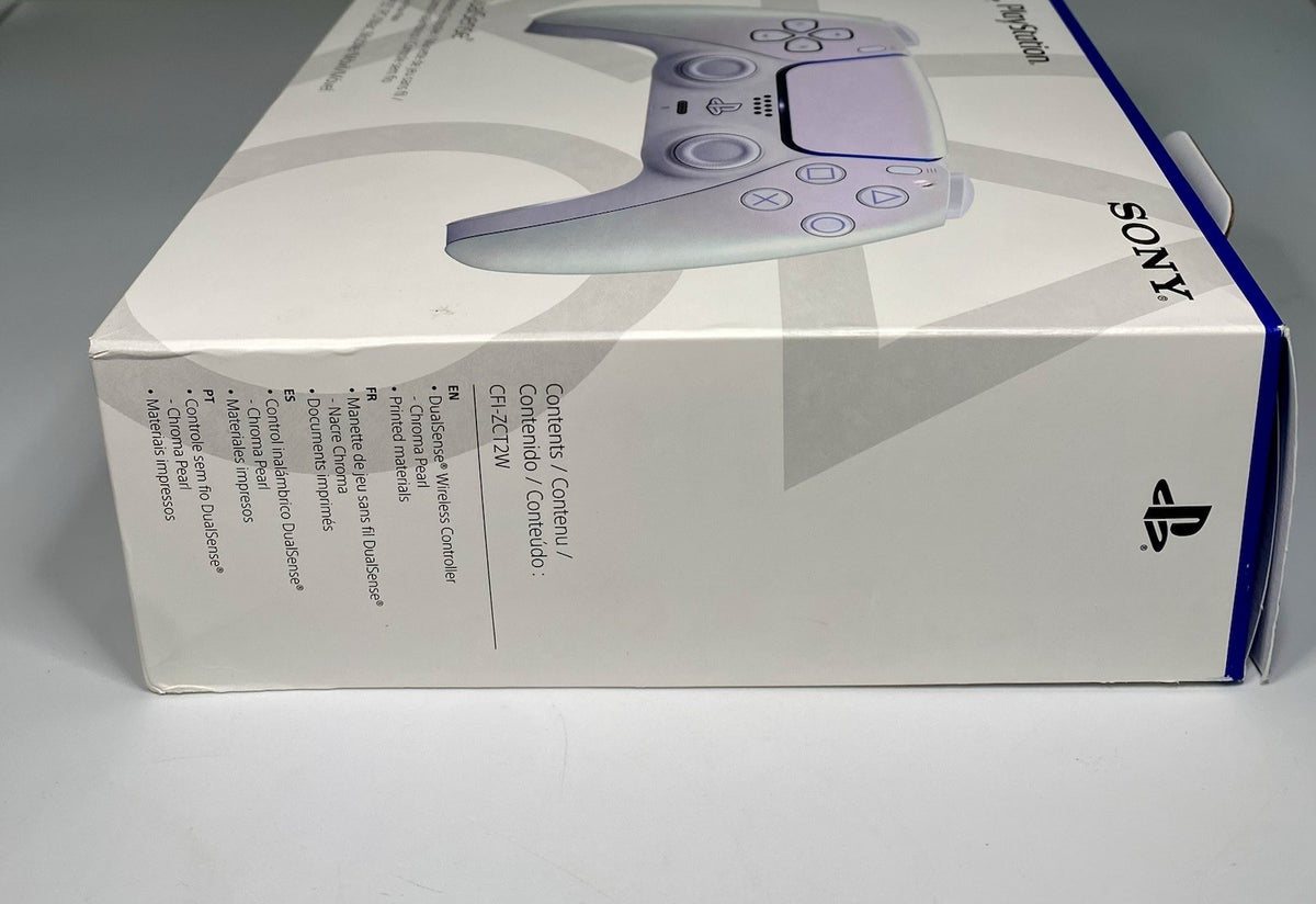 New Sony PlayStation 5 PS5 Dualsense Wireless Controller Chroma Pearl CFI-ZCT2W