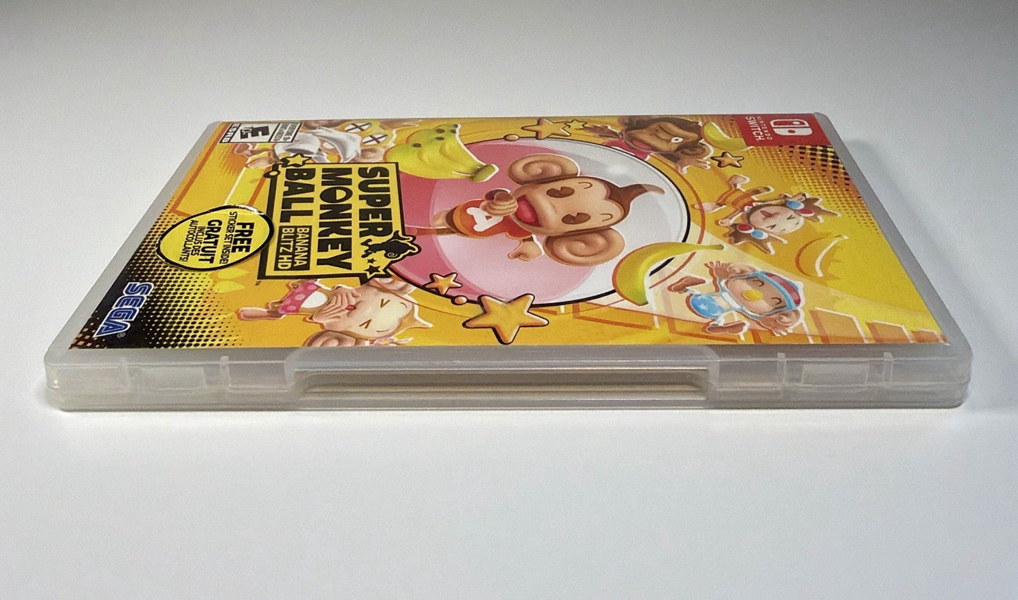 Super Monkey Ball: Banana Blitz HD (Nintendo Switch) Complete CIB W/  Stickers
