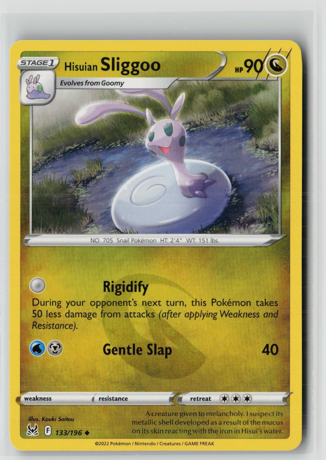 Hisuian Sliggoo (SWSH11: Lost Origin 133/196) NM