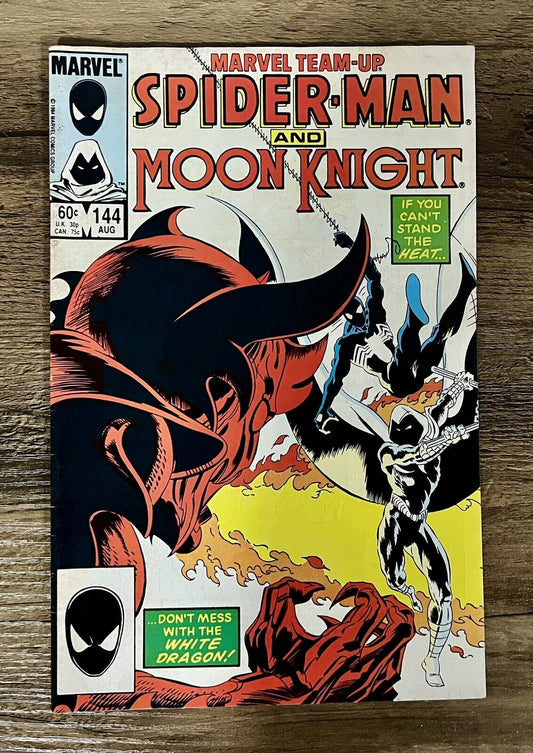 MARVEL TEAM-UP #144 Spider-Man and Moon Knight (1984)