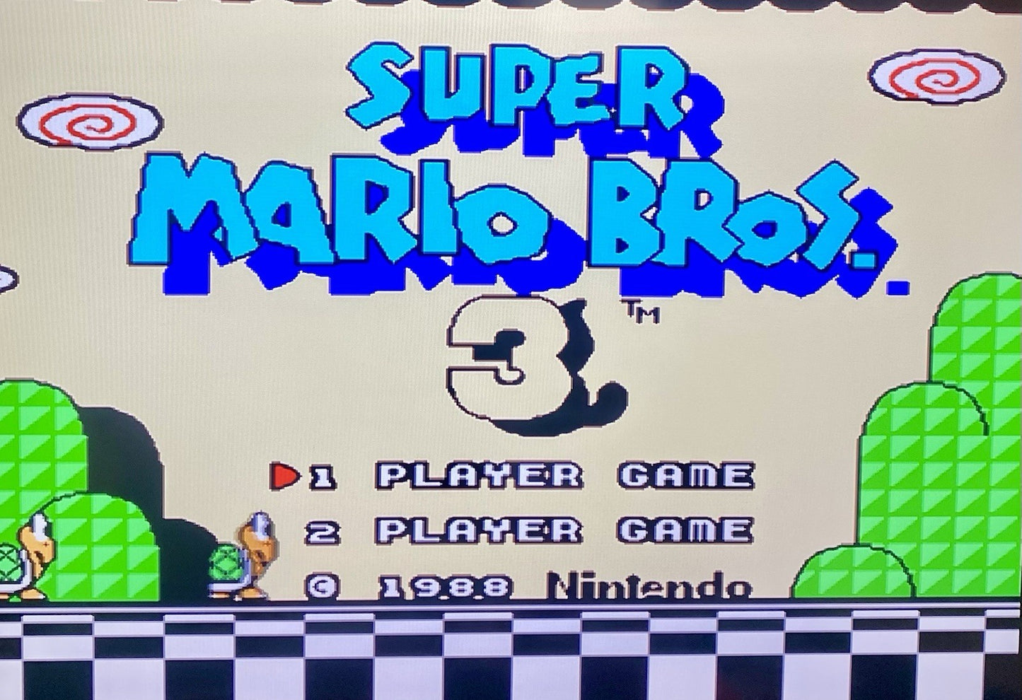 Super Mario Bros. 3 Nintendo Entertainment System 1985 NES W/ Manual & Tested