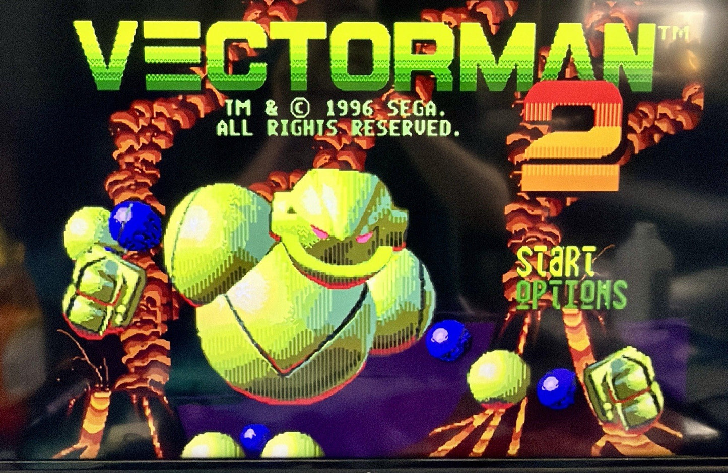 Vectorman 2 (Sega Genesis) Game Cartridge, Authentic, Tested & Working!