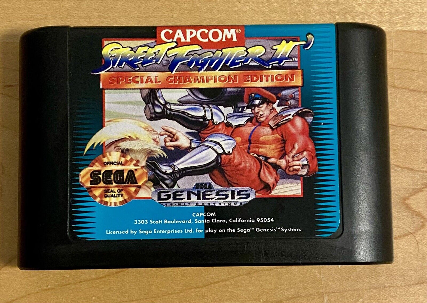 Street Fighter II': Special Champion Edition (Sega Genesis, 1993) In Box, Tested