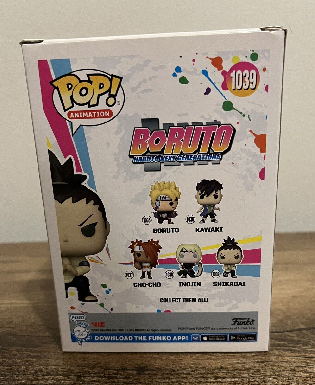 Funko POP! Animation: Boruto Naruto Next Gen Set of 5 1035 - 1039