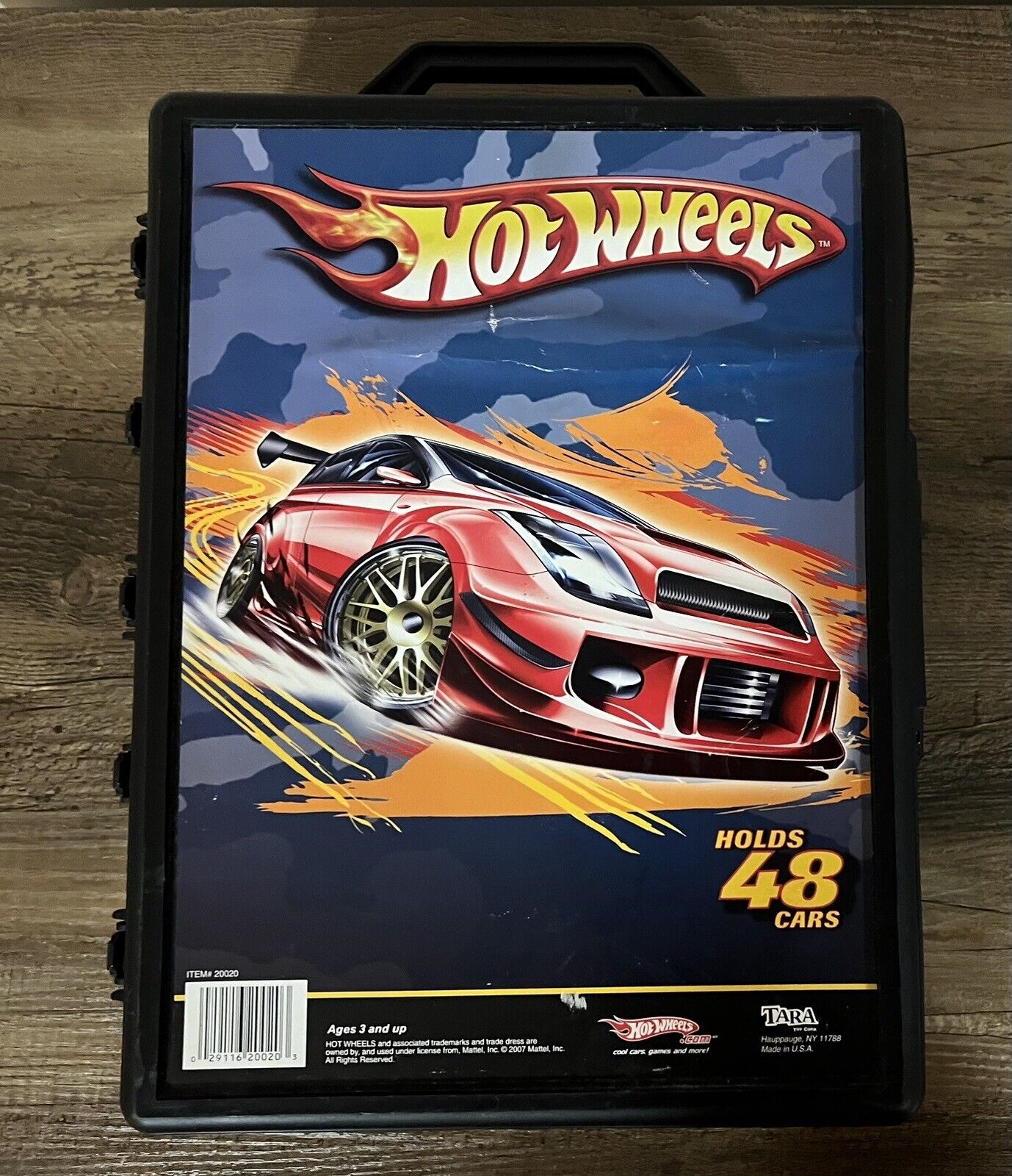 Hot Wheels Starter Kit! Molded 48 Car Case (20020) With 12 Cars All Sealed!