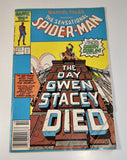 MARVEL TALES #192 (Comics 1986) -- Newsstand Variant -- Death Gwen Stacy