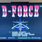 D-Force Super Nintendo Entertainment System 1991 SNES Authentic Tested Mint!