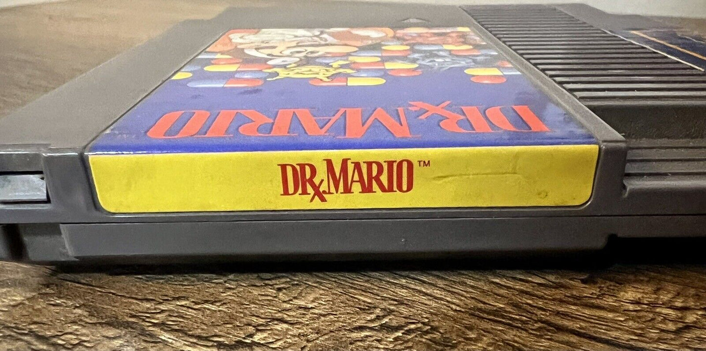 Dr. Mario Nintendo NES Authentic Tested and Working!