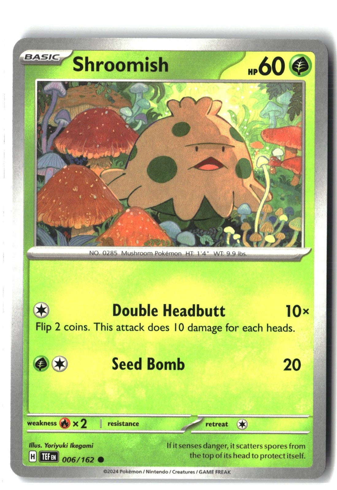 Shroomish (Temporal Forces 006/162) NM