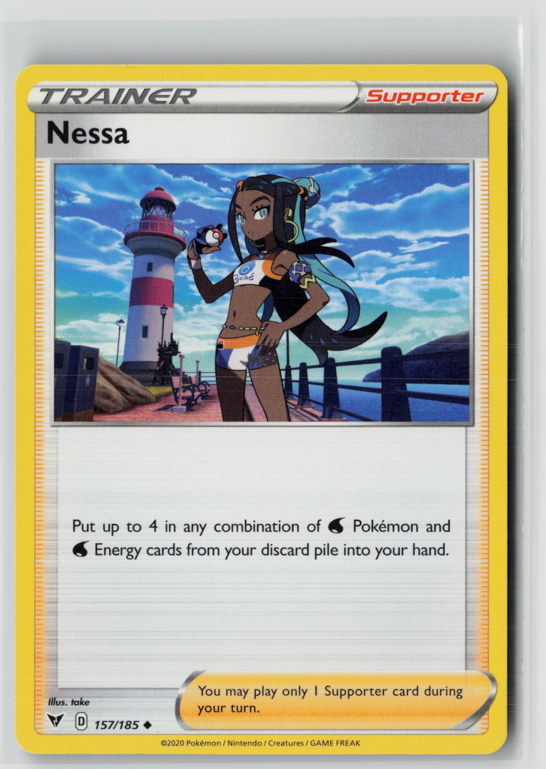 Nessa (SWSH04: Vivid Voltage 157/185) NM