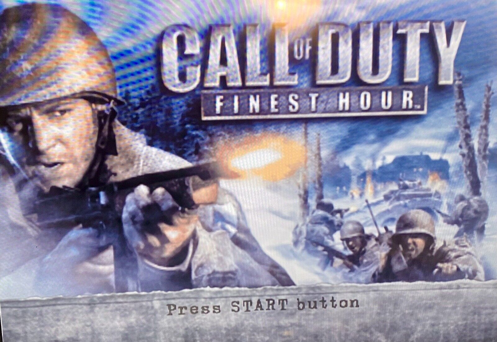 Call of Duty 3 & Finest Hour Bundle (Sony PlayStation 2) Authentic & Tested