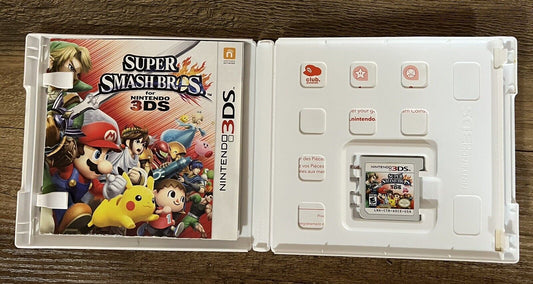 Super Smash Bros - Nintendo 3DS - CIB - Tested/Works!