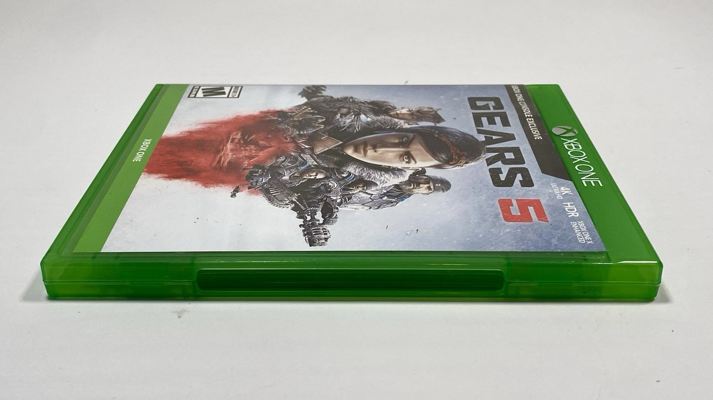 Gears 5 (Microsoft Xbox One, 2019) Includes Inserts And Stickers