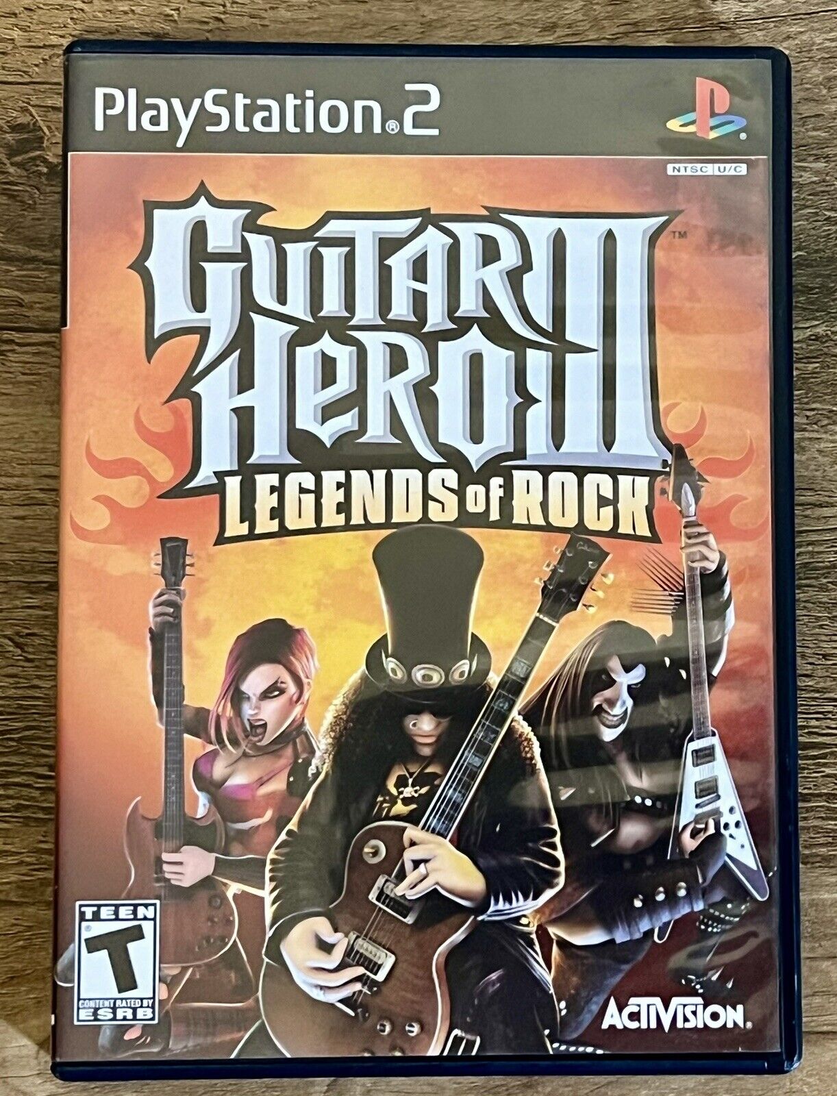 Guitar Hero III 3 Legends of Rock PS2 PlayStation 2 - Complete CIB Tested