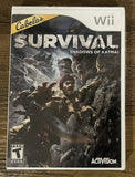 Cabela's Survival: Shadows of Katmai (Nintendo Wii 2011) New Factory Sealed