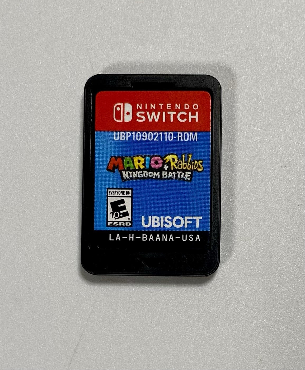 Mario + Rabbids Kingdom Battle Nintendo Switch, 2017, Cartridge Only Tested!