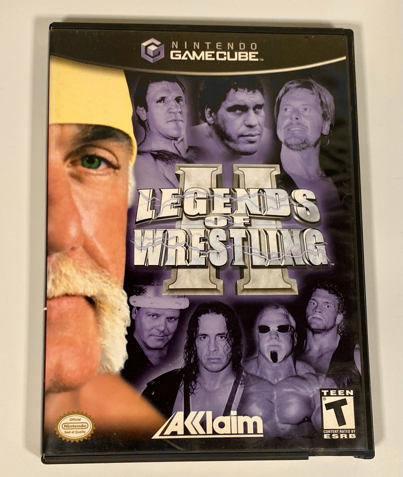 Legends of Wrestling II (Nintendo Gamecube, 2002) Tested Working, Reg Card