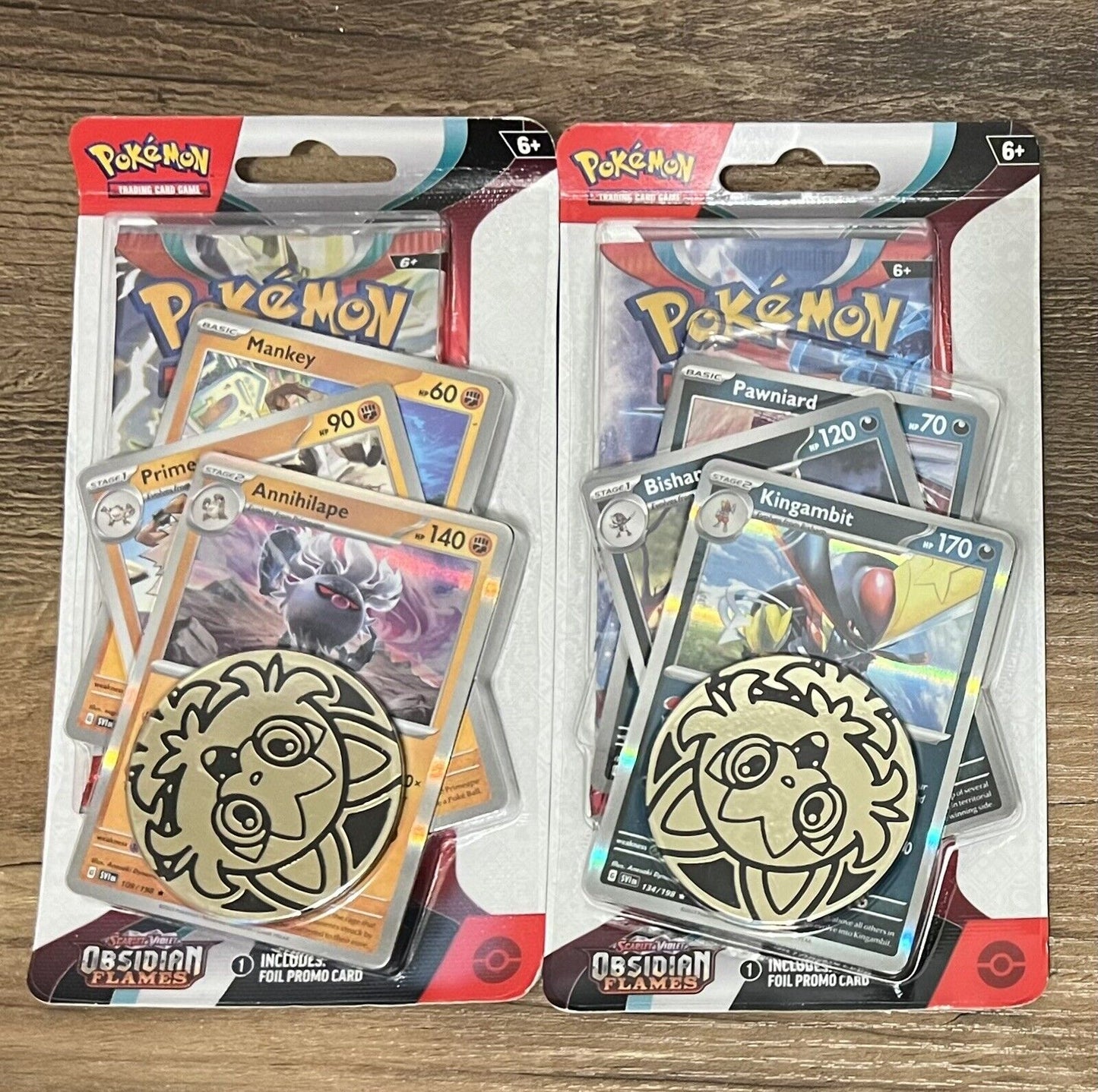 Pokemon Scarlet & Violet Paradox Rift Booster Bundle X 2. W Promo Cards & Coin!