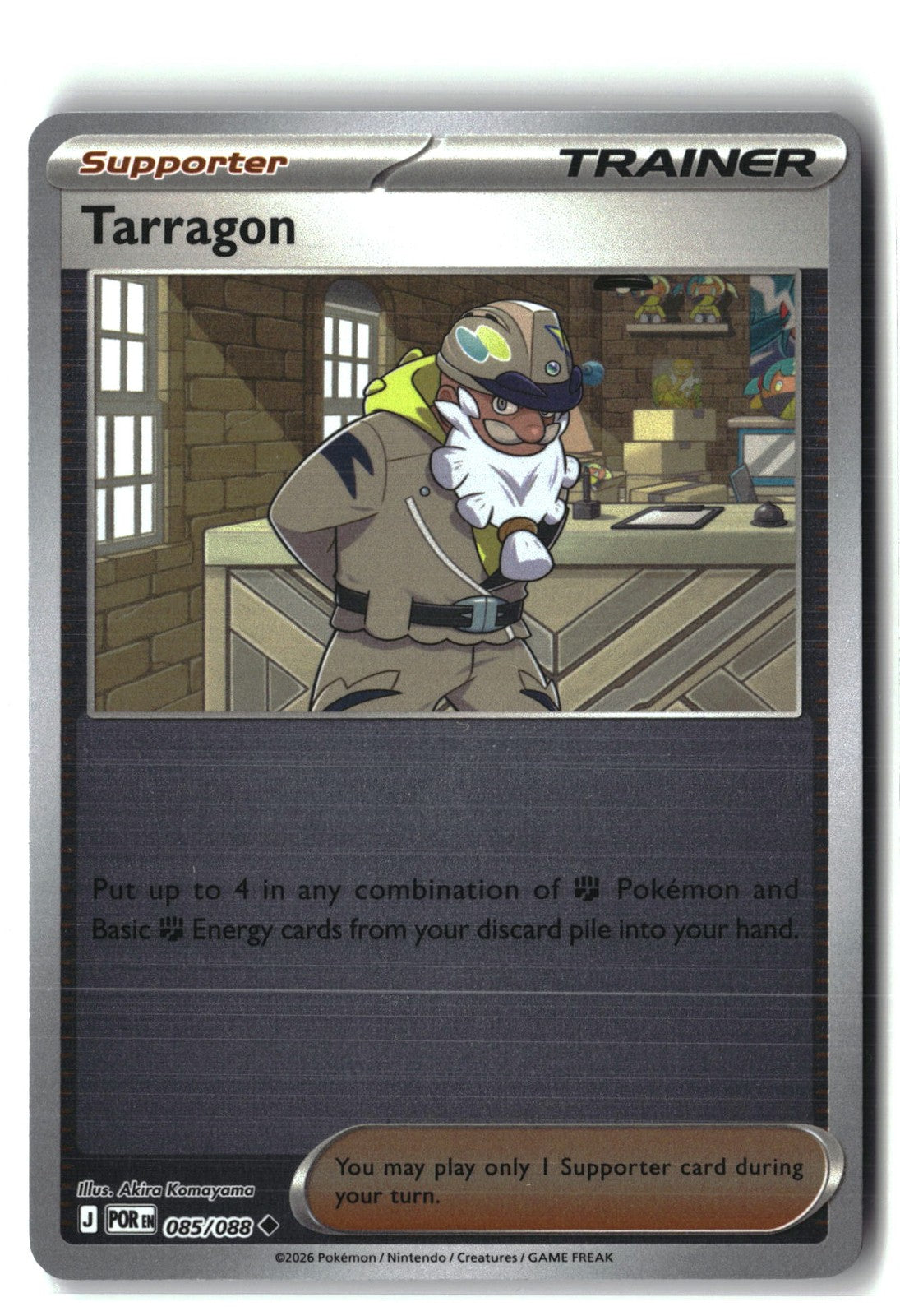 Tarragon Reverse Holofoil NM (Perfect Order 085/088)