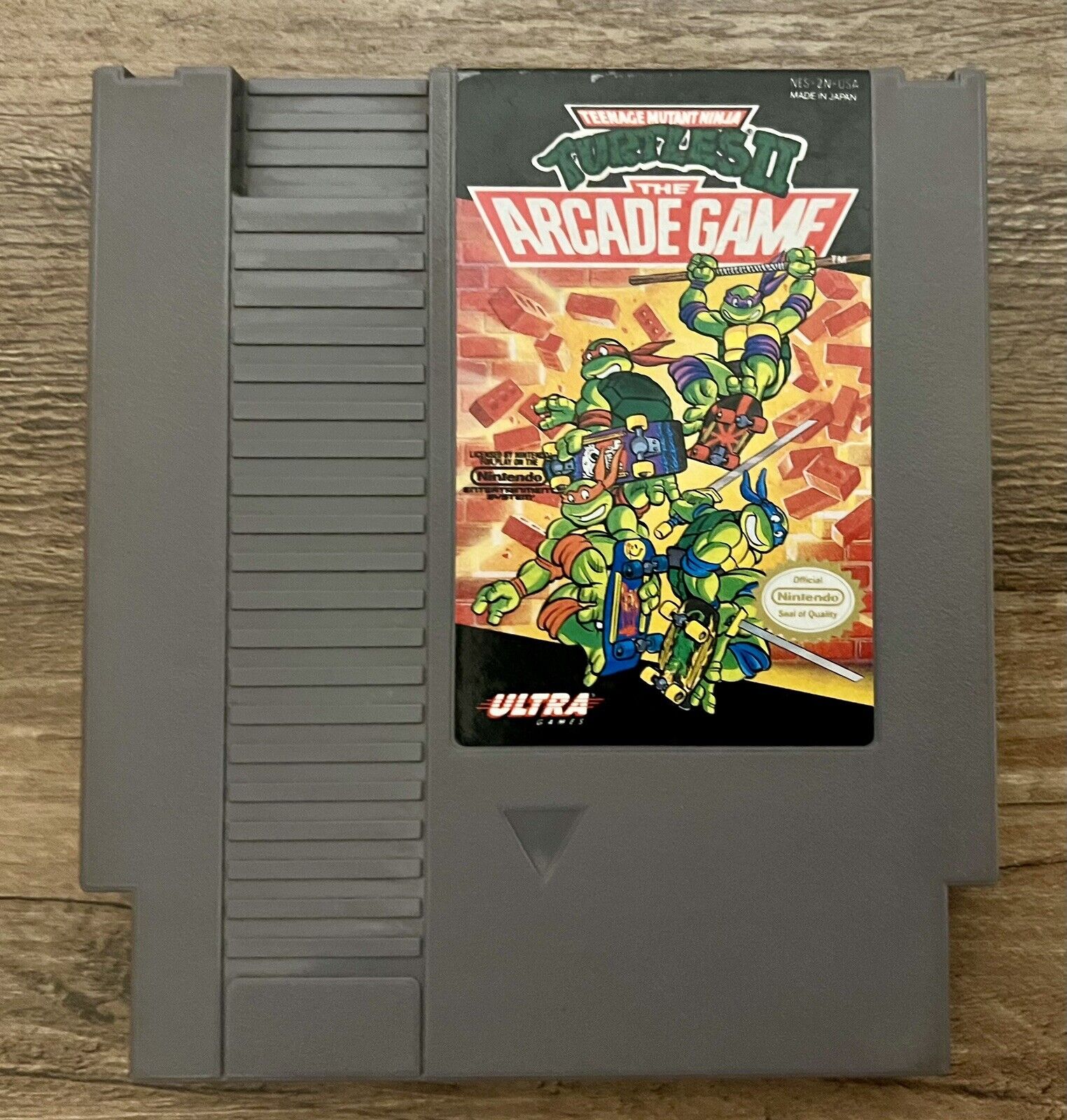 Teenage Mutant Ninja Turtles II: The Arcade Game (Official Nintendo NES, 1990)