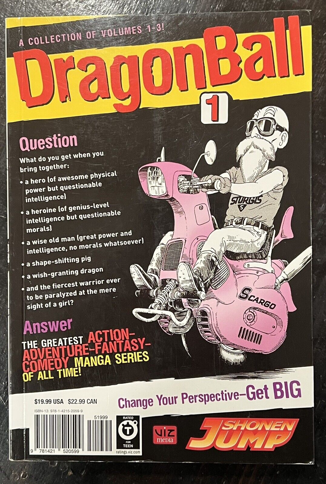 DragonBall Vol. 1 Manga Book by Akira Toriyama (3 Vol in one) - Vizbig - Great