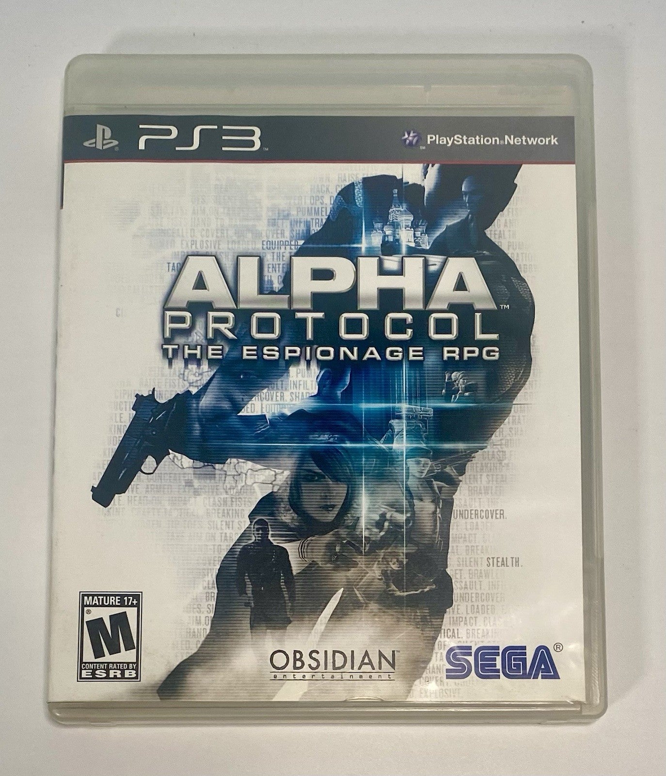 Alpha Protocol (Sony PlayStation 3, 2010) PS3 CIB Complete With Manual, Tested