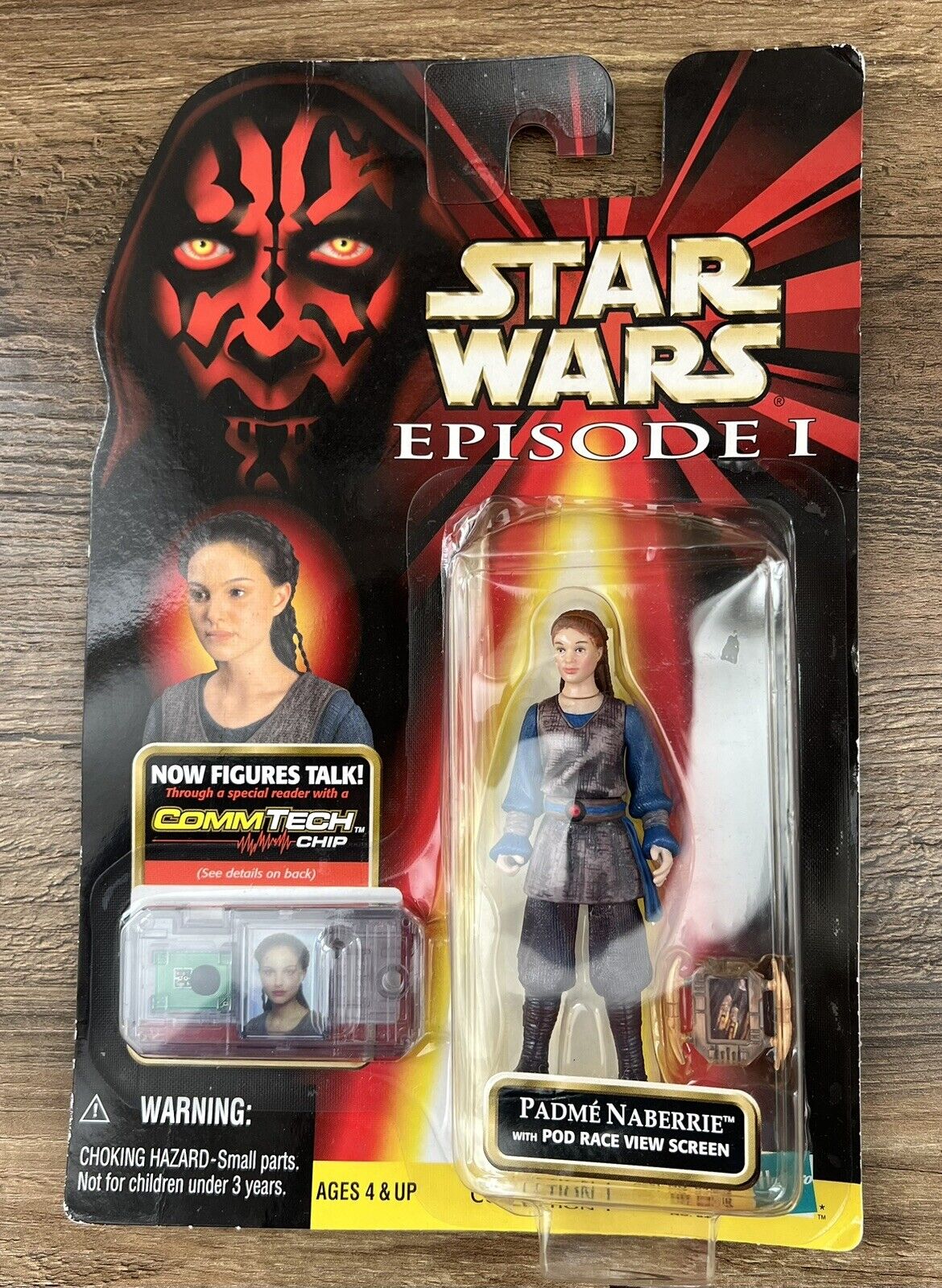 Star Wars Episode 1 Electronic COMMTECH READER Device 1999 With 5 Figures Sealed