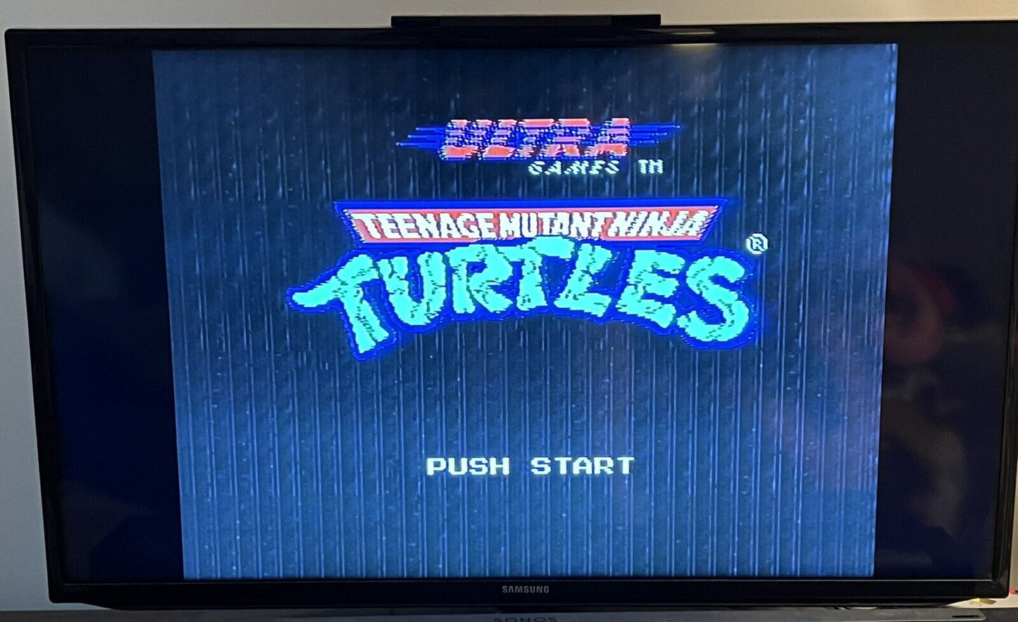 Teenage Mutant Ninja Turtles (Nintendo NES, 1989) Authentic Tested & Works!