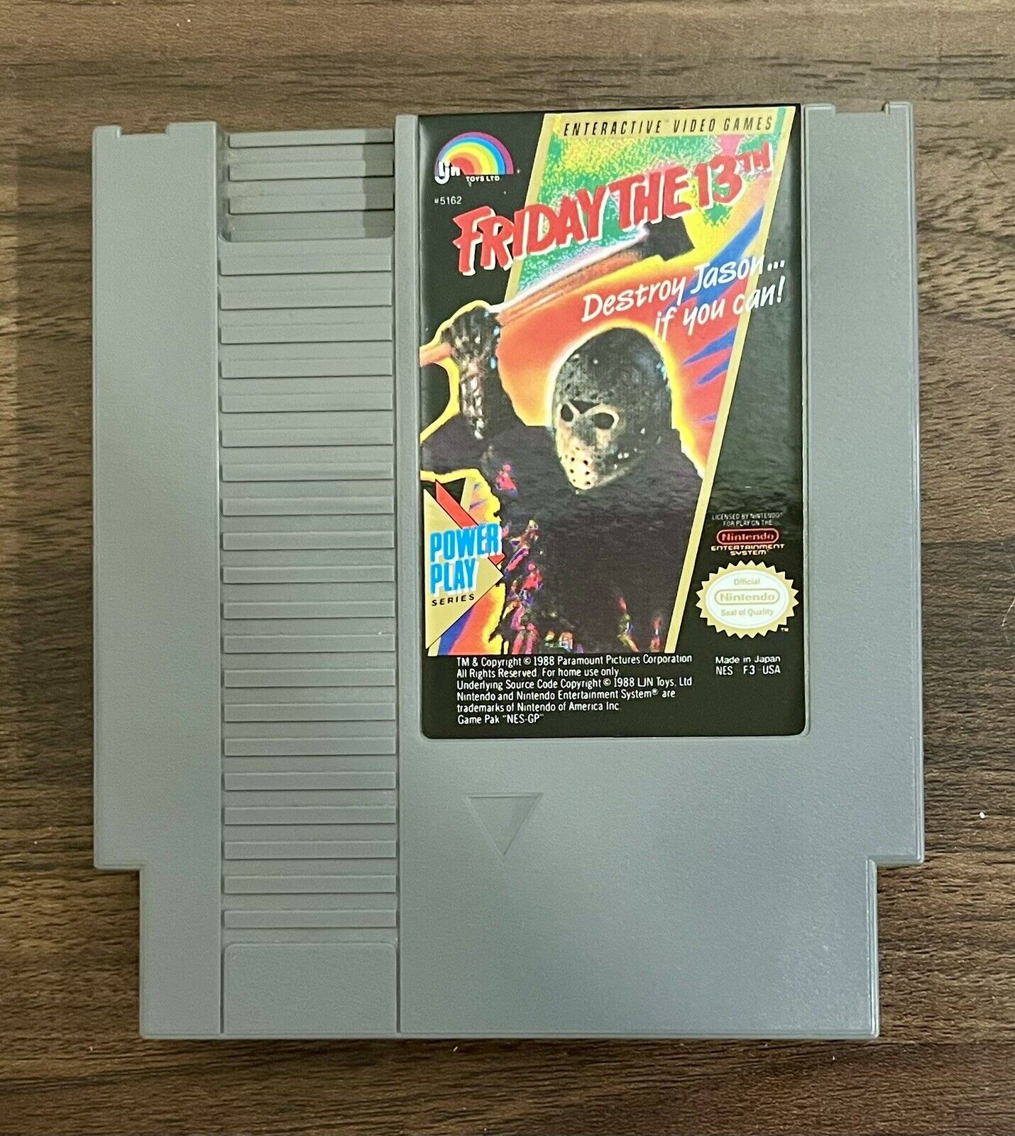 Friday the 13th Nintendo NES  Cartridge Only Authentic Tested!