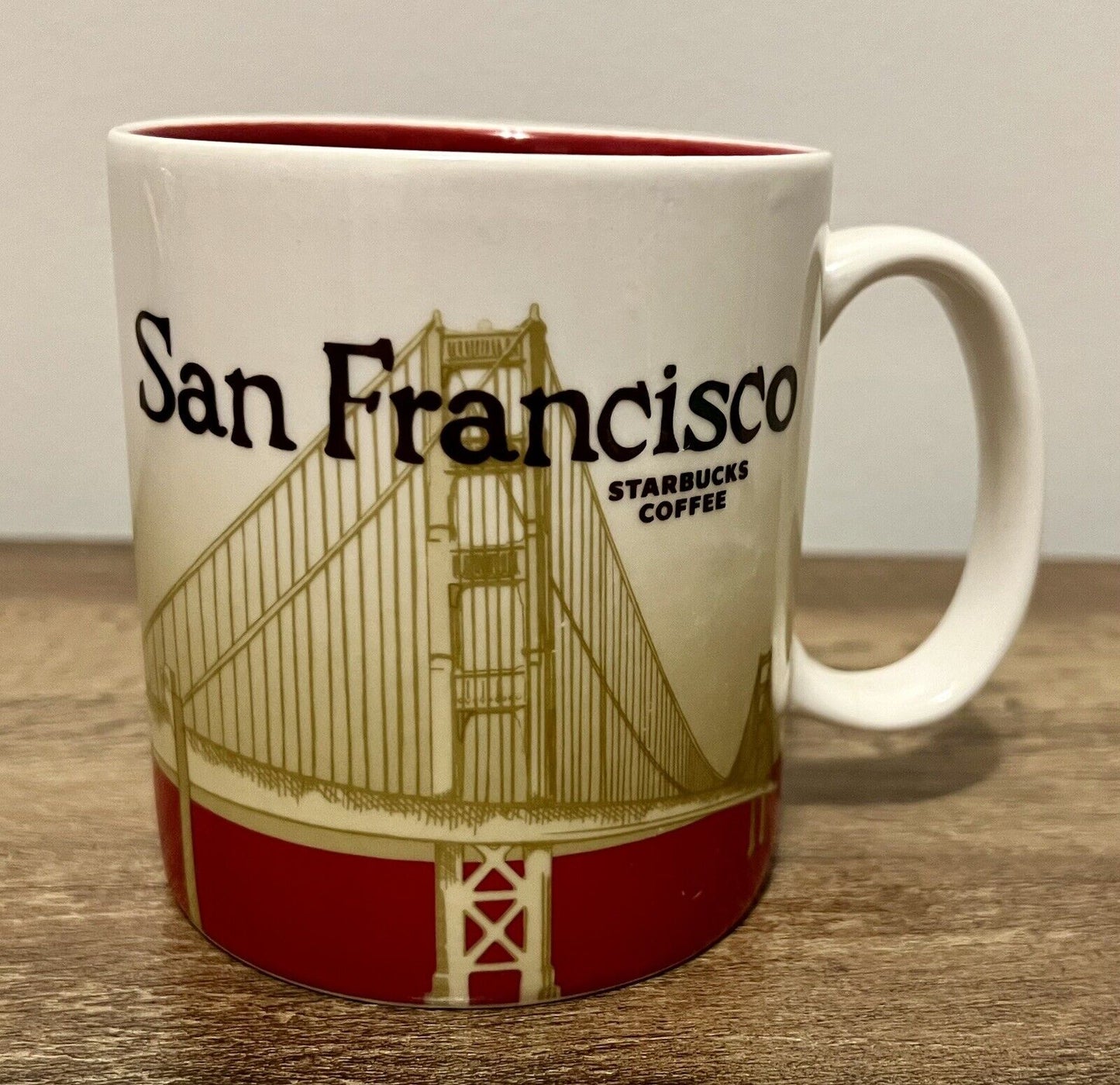 Starbucks SAN FRANCISCO Global Icon Collector Series Coffee Tea Cup Mug 16 oz