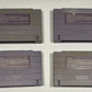 Super Nintendo SNES Bundle Lot Of 4 Sports Games Baseball, Madden, Hockey, Golf