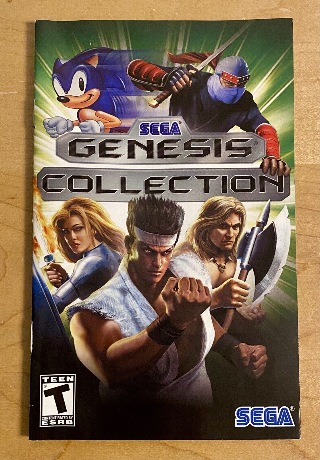 Sega Genesis Collection (Sony PlayStation 2 PS2, 2006) CIB W/ Manual, Tested