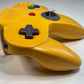 Yellow N64 Nintendo 64 Controller OEM w/ 8BitDo Hall Effect Joystick Tested