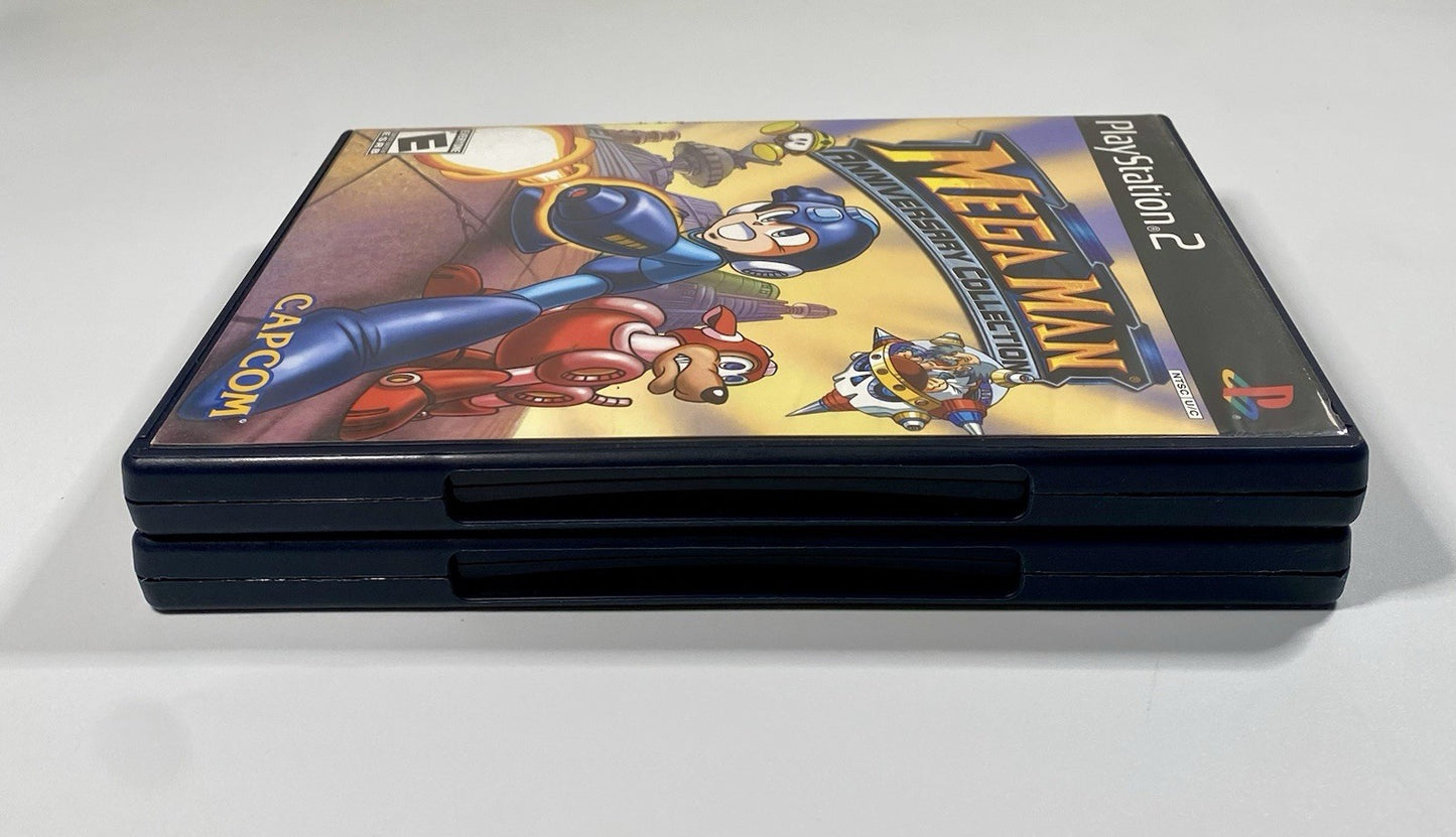 Mega Man X & Anniversary Collections Bundle (PlayStation 2 PS2) Both Tested