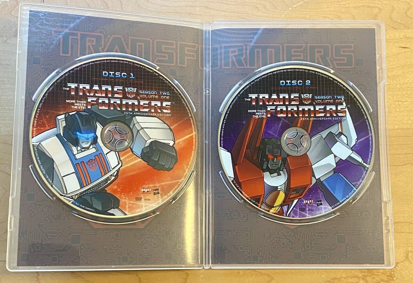 Transformers Season 2 Volume 1 Discs 1-4, Transformers The Movie Bundle, Tested