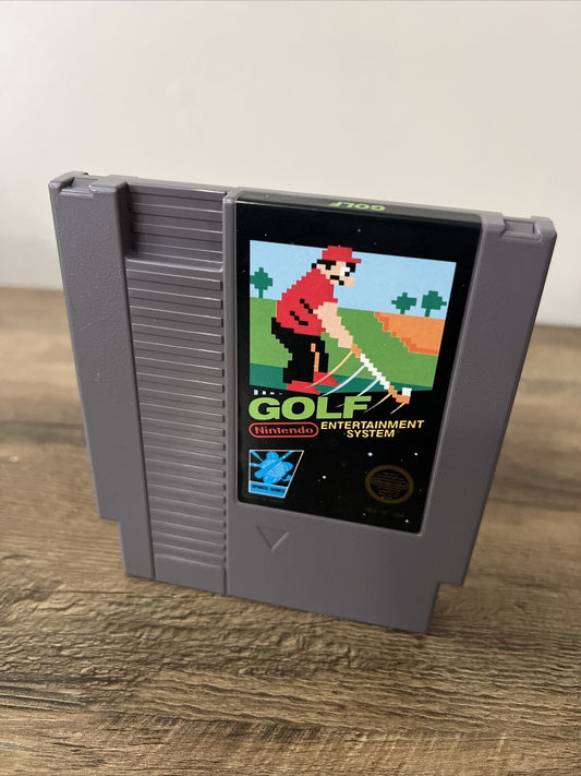 NES Open Tournament Golf (Nintendo NES, 1991) NES Cart and Manual - Tested