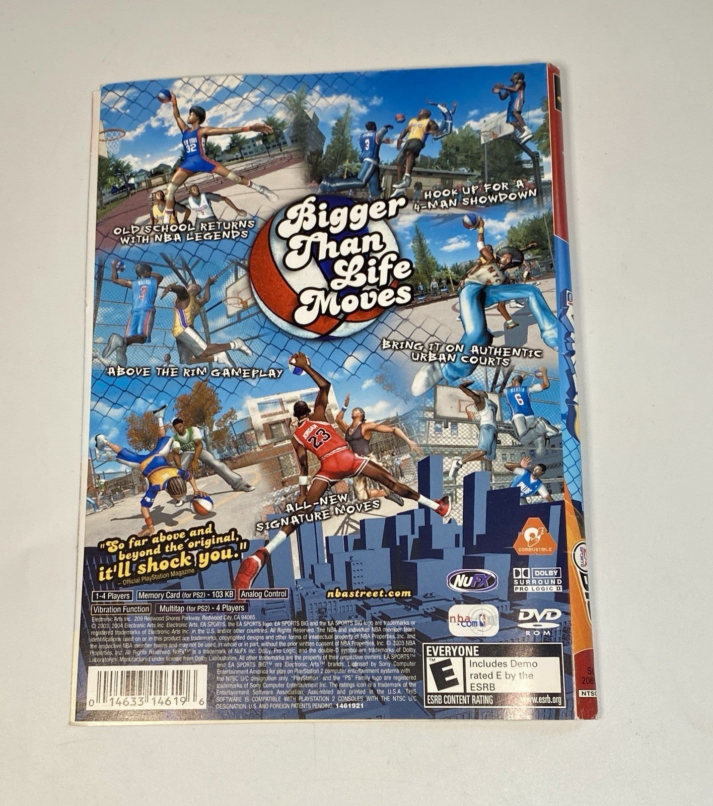 NBA Street: Vol 2  |  PS2  |  Manual & Cover Art Only Playstation 2 Sony