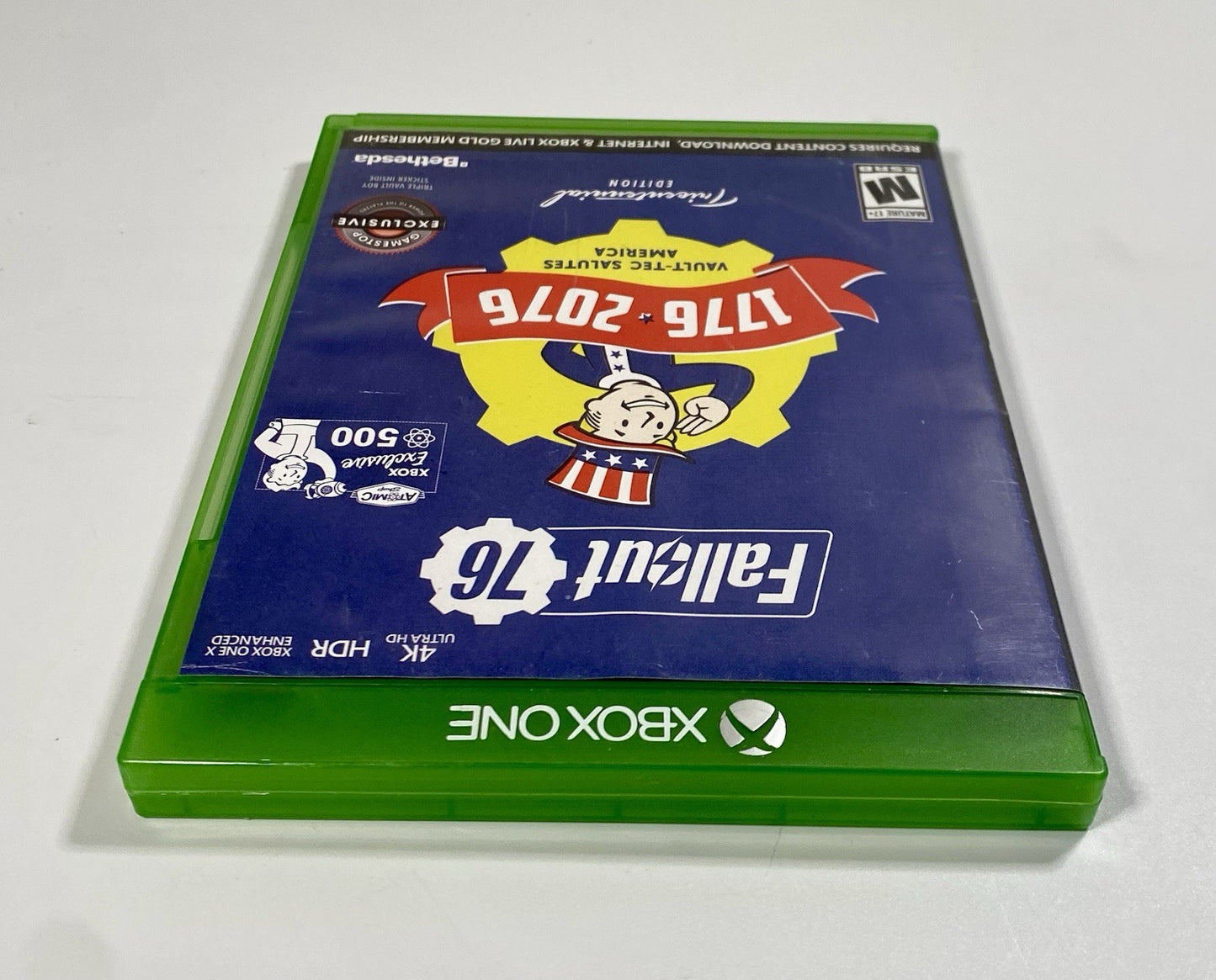 Fallout 76 Tricentennial Edition (Xbox One, 2018) CIB W/ Manual & Inserts