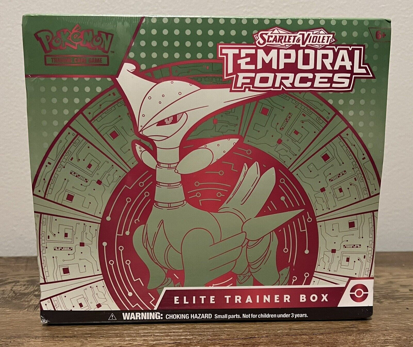 Pokemon Temporal Forces Elite Trainer Box Iron Leaves Brand New Factory Sealed