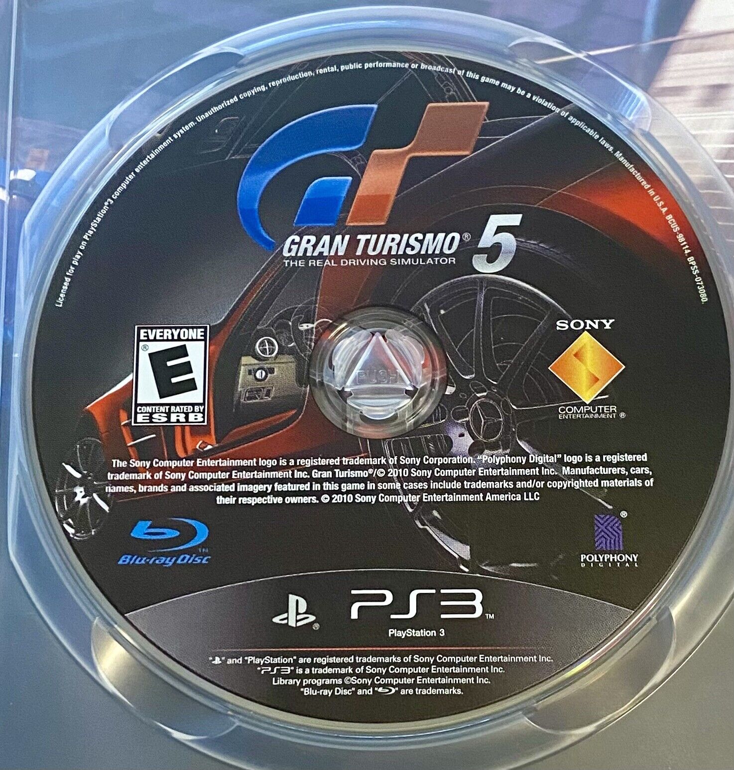 Gran Turismo 5 (Sony PlayStation 3, 2010) PS3 CIB W/ Manual, Authentic & Tested
