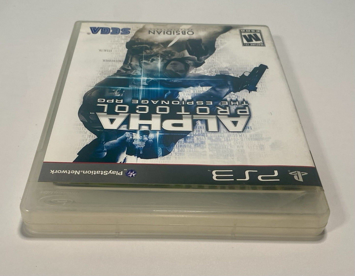 Alpha Protocol (Sony PlayStation 3, 2010) PS3 CIB Complete With Manual, Tested