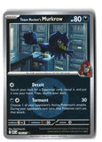 Team Rocket's Murkrow (Energy Symbol Pattern) Reverse Holofoil NM (ASC 126/217)