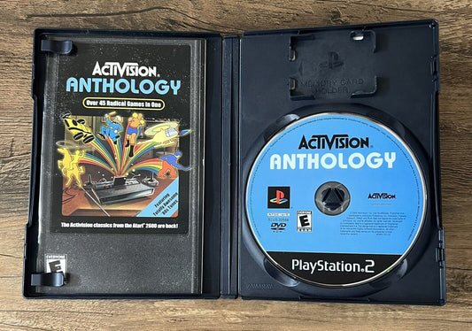 PlayStation 2 Activision Anthology PS2 Atari Classics (Disk, Case, and Manual)