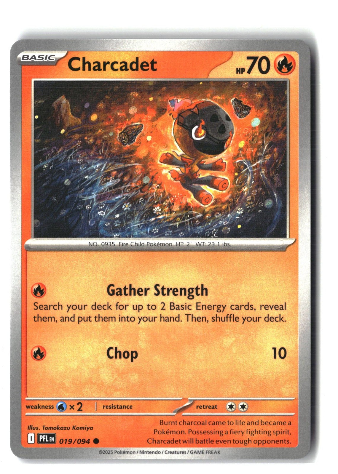 Charcadet (Phantasmal Flames 019/094) NM