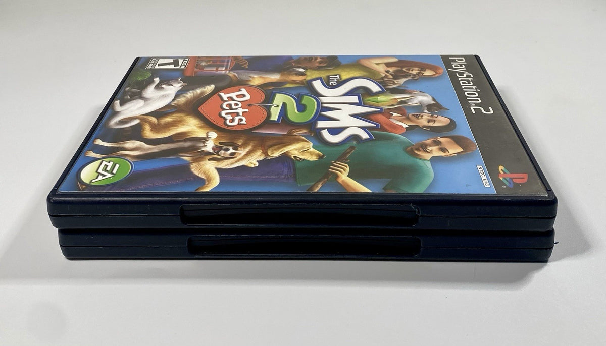 The Sims Bundle: Busting’ Out & Sims 2 Pets (Sony Playstation 2) Both CIB & Work