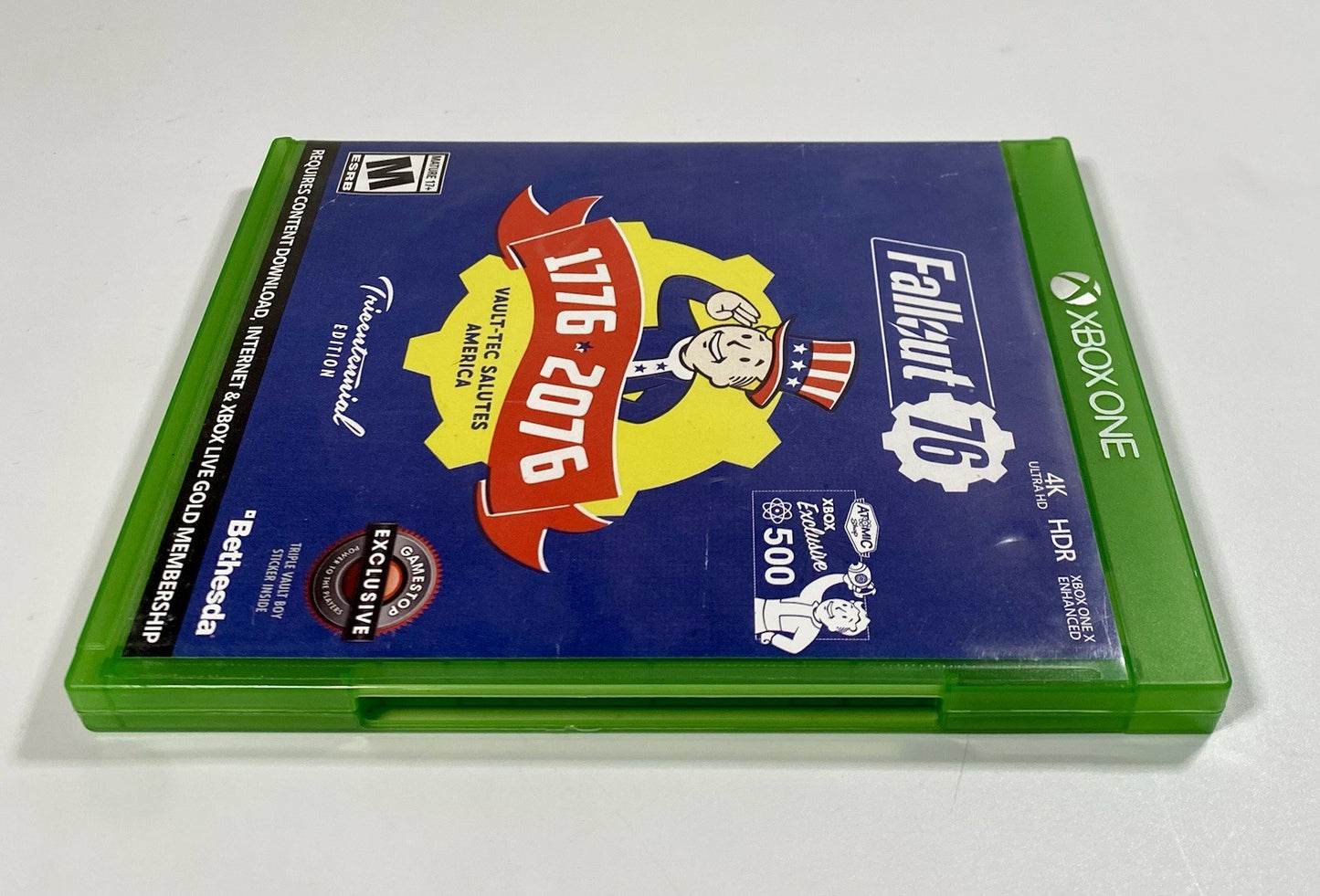 Fallout 76 Tricentennial Edition (Xbox One, 2018) CIB W/ Manual & Inserts