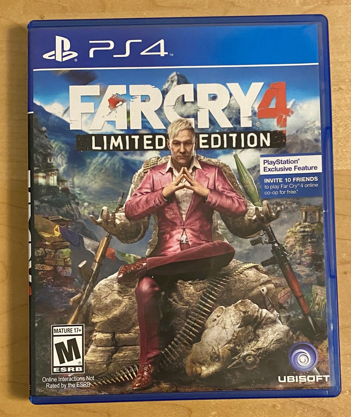 Far Cry 4 Limited Edition (Sony PlayStation 4 PS4, 2014) CIB W/ Inserts